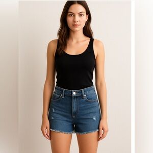 Jennifer Lopez Denim Shorts